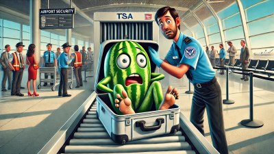 Най-смешните неща, които хората се опитват да прекарат през летищна проверка